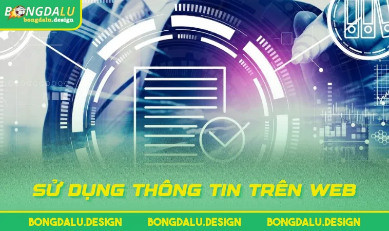 su dung thong tin tren web Sử dụng thông tin trên web